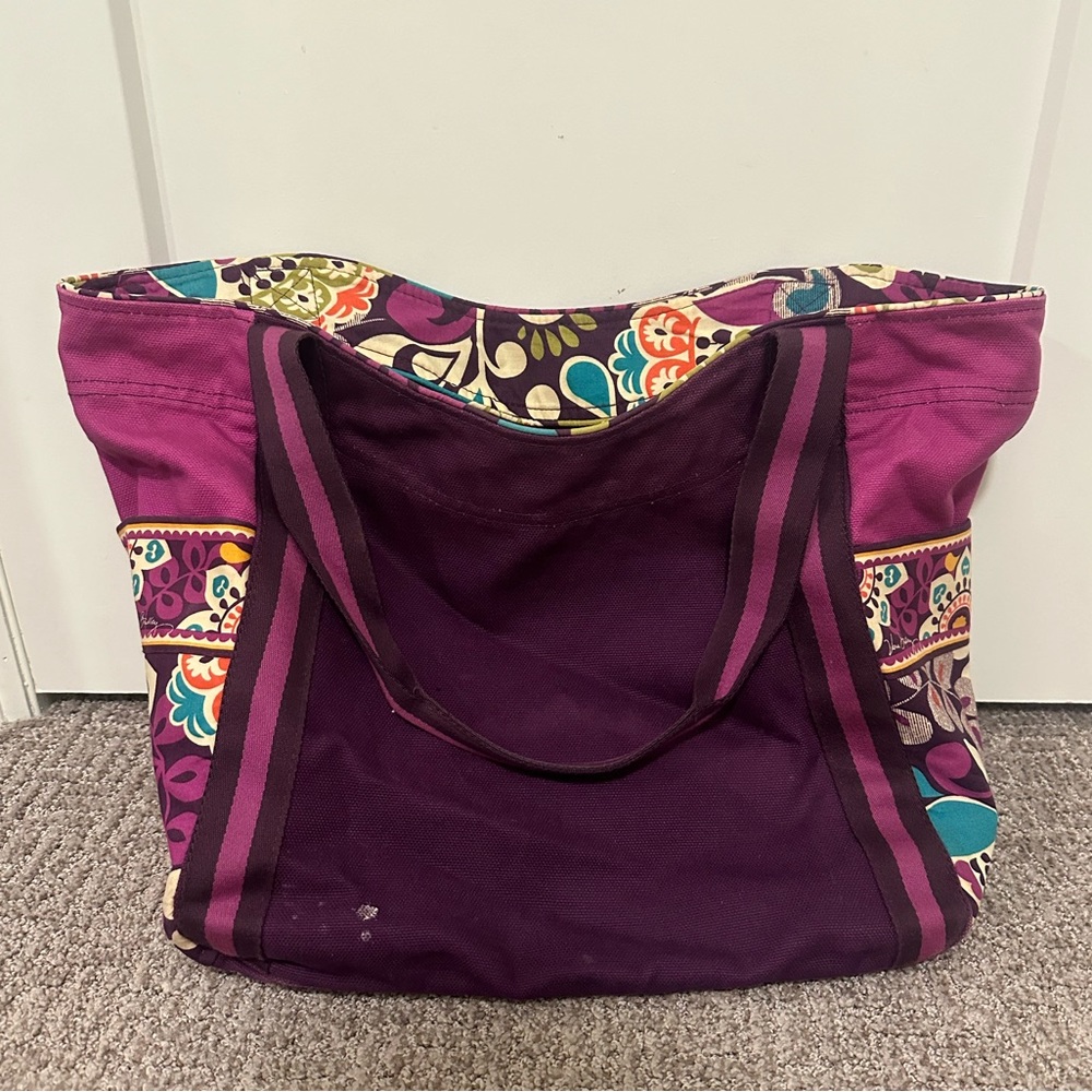 Vera Bradley large open tote/beach bag